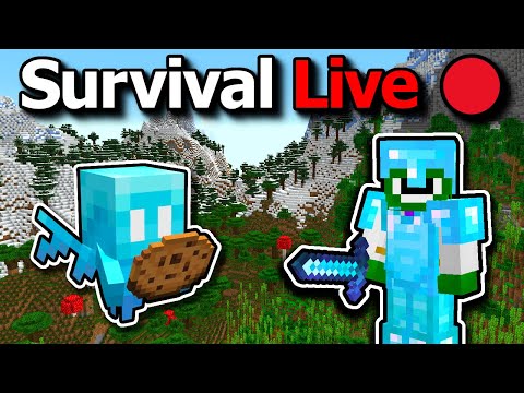 Minecraft 1.19 Survival 🔴LIVESTREAM🔴 Learn Minecraft Live