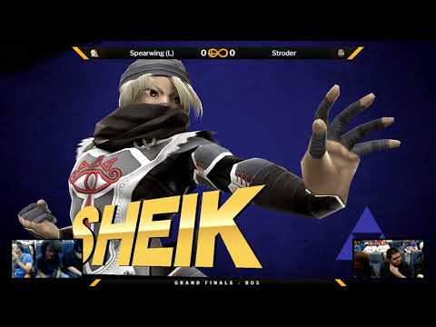 Avengers: Infinite Melee Smash 4 Grand Finals - Stroder (Sheik/Luigi) vs Spearwing (Corrin/Robin)