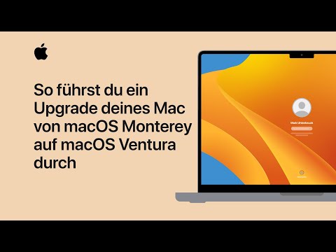 So führst du ein Upgrade deines Mac von macOS Monterey auf macOS Ventura durch | Apple Support
