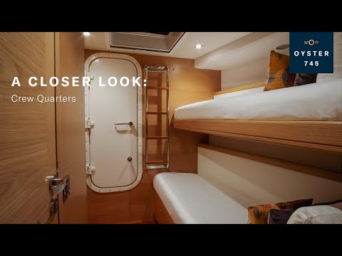 A Closer Look: Oyster 745 Crew Quarters | Oyster Yachts