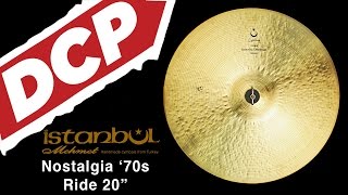 Video thumbnail for Istanbul Mehmet Nostalgia 70's Ride Cymbal 20" 1853 grams by Drum Center of Portsmouth