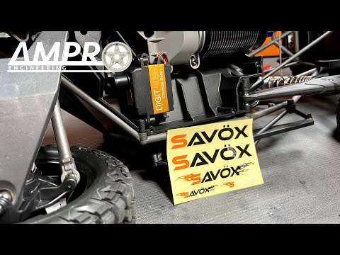 e249: Traxxas UDR Savox Servo upgrade