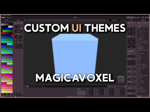 MagicaVoxel Tutorials EP3: Custom UI in MagicaVoxel