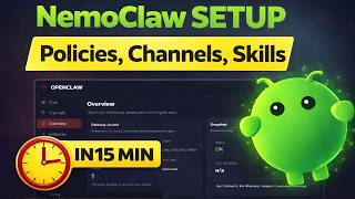 NemoClaw: Set Up Policies, Connect Channels & Install Skills | OpenClaw + OpenShell