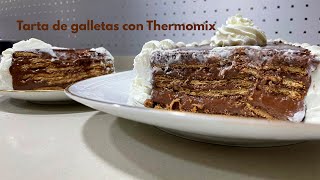 Tarta de galletas con Thermomix