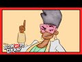 StuGo Dr Lullah Cartoon Comes To Life ️ How NOT To Draw Disneychannelanimation