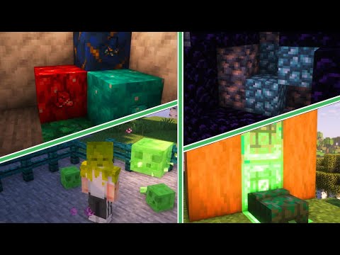 Spelunkery (Minecraft Mod Showcase) | Mining Revamp, New Ores, Slime Rancher, XP Storage & More