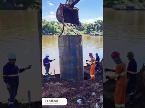 Fundação da ponte entre Japurá e São Carlos do Ivaí, concluída