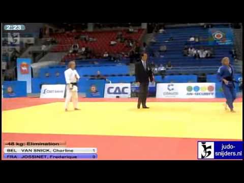 Charline van Snick (BEL) - Frederique Jossinet (FRA) [-48kg]