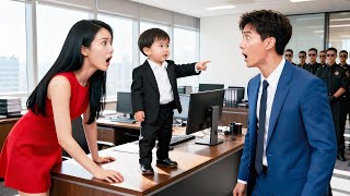 Een vijfjarig genie is het kantoor van de CEO binnengedrongen en heeft hem een ​​smeerlap genoemd. Mama is terug!