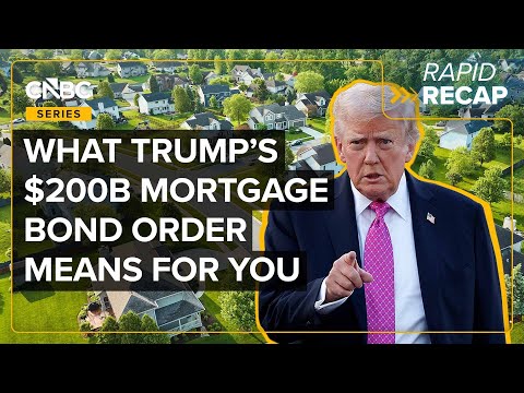 Mortgage rates hit 3-year low as Trump instructs Fannie Mae and Freddie Mac to buy mortgage bonds
