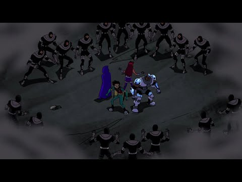 Teen Titans vs. Slade and his army CMV
