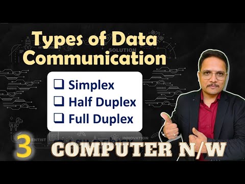 Types of Data Communication in Computer Network