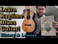How To Play Ragtime Blues Guitar - Blind Blake and Blind Boy Fuller Lesson plus Ragtime History