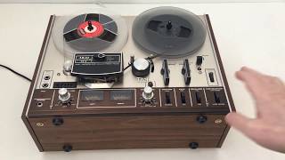 Video thumbnail for AKAI 4000DS MKII - short function demo by Hifi Boy