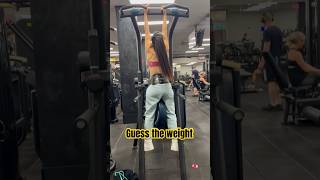 Heavy weighted female Chin-up ?