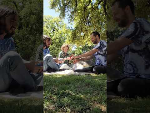 Taller de kass kass + hang drum 🇦🇷 #percussionist #musica