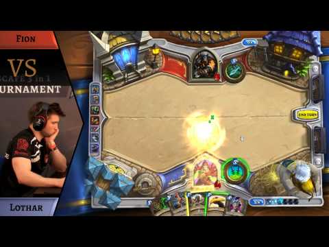 DHB 14 NESCAFE HearthStone - Lothar vs FION