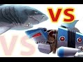 Hungry Shark Evolution Megalodon vs Robo Shark ...