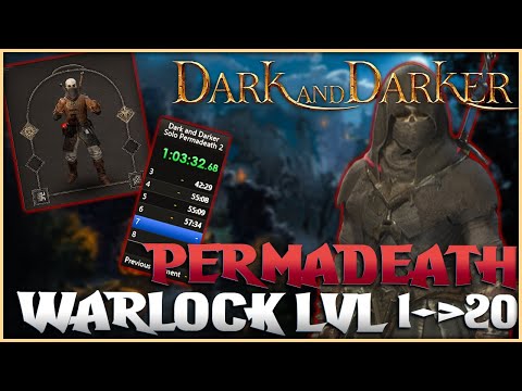 Permadeath Lvl 1-20 Warlock | Shadow Vampire Subclass | No spells