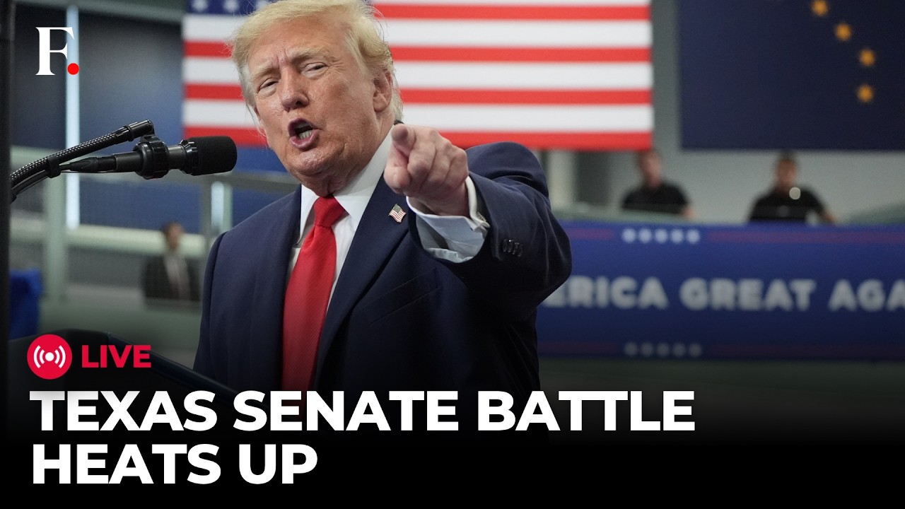 Trump LIVE: Lubbock Rally Puts Paxton-Talarico Senate Contest In Spotlight | US MIDTERMS 2026