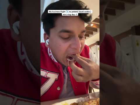 My business flight ✈️ to jeddah saudi arabia ✨ mini vlog day -1  #minivlogs #ytshorts #shorts