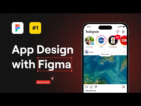 Make Instagram in Figma  - Mobile App Design Tutorial in Figma PART #1