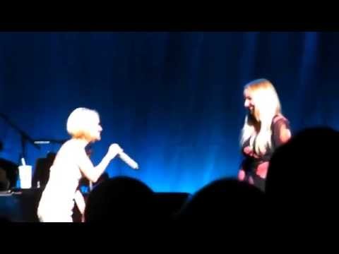 Kristin Chenoweth with Kerry Ellis 'For Good' at the RAH