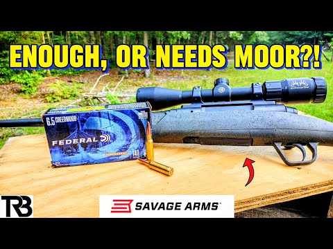 6.5 Creedmoor Review \u0026 Ammo Test (Federal Power-Shok 140gr)
