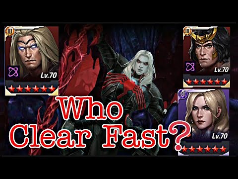 THOR HERALD VS LOKI VS VALKYRIE AGAINST KNULL (WBL) - MARVEL FUTURE FIGHT