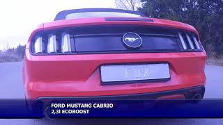 Video: Fox Edelstahl Duplex Sportauspuff Ford Mustang VI 6 ab 2014 2.3l Ecoboost