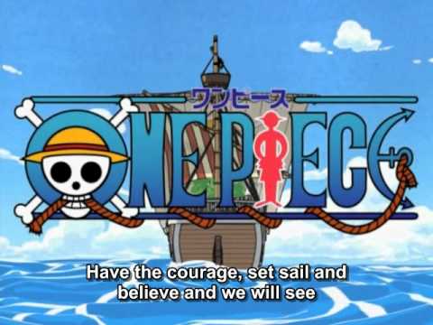 One Piece OP 04 - BON VOYAGE! (FUNimation English Dub, Sung by Brina Palencia, Subtitled)