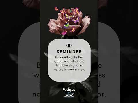 Be Gentle with the World 🌍 | Kindness Is a Blessing #shorts #motivation #nature