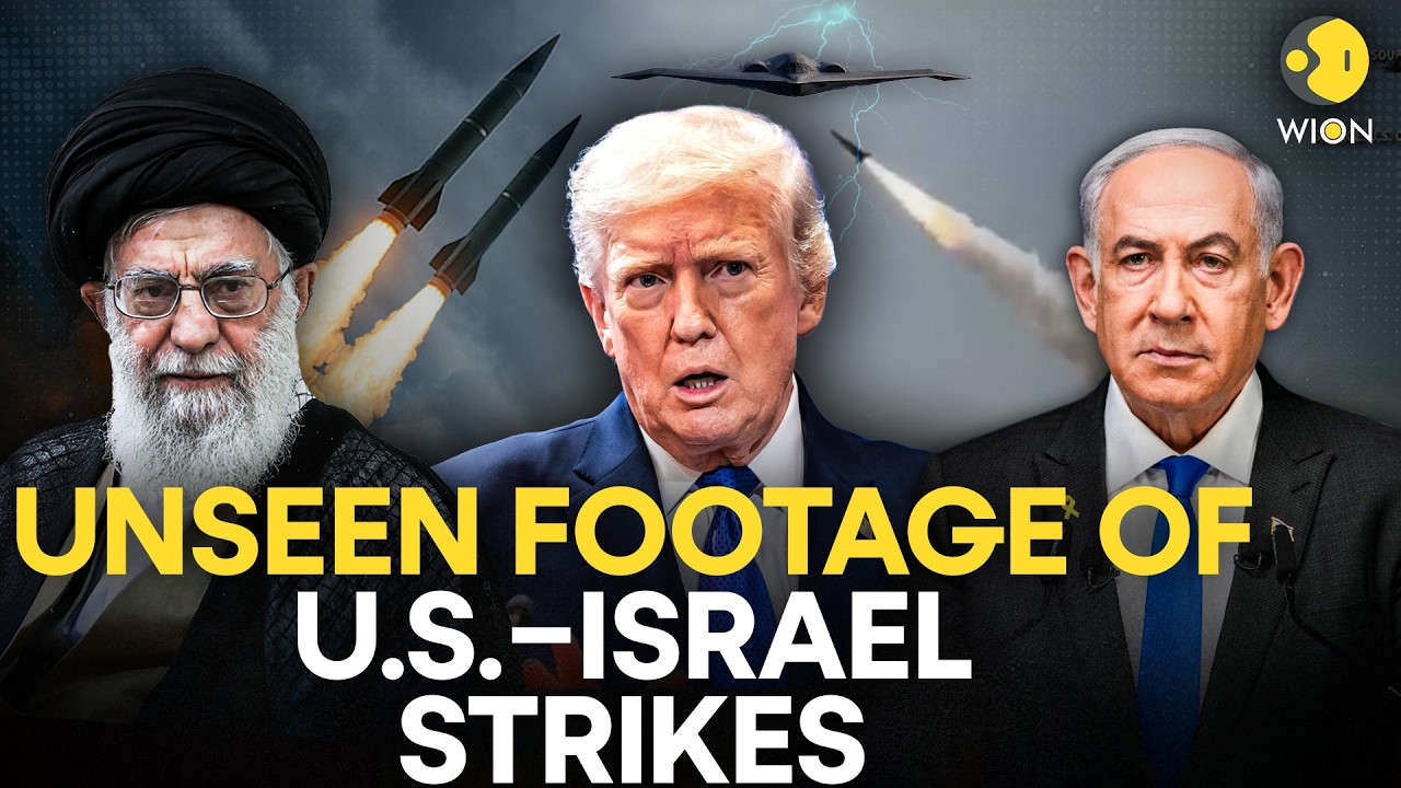 US-Israel Attack Iran: Latest Footage Of Destruction After Trump & Netanyahu's Joint Strike On Iran