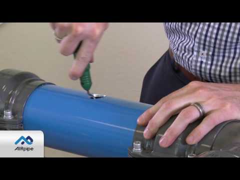 Installing an AIRpipe Drop Bracket