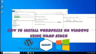 Download the video "How to install Wordpress On Windows Using WAMP Stack"