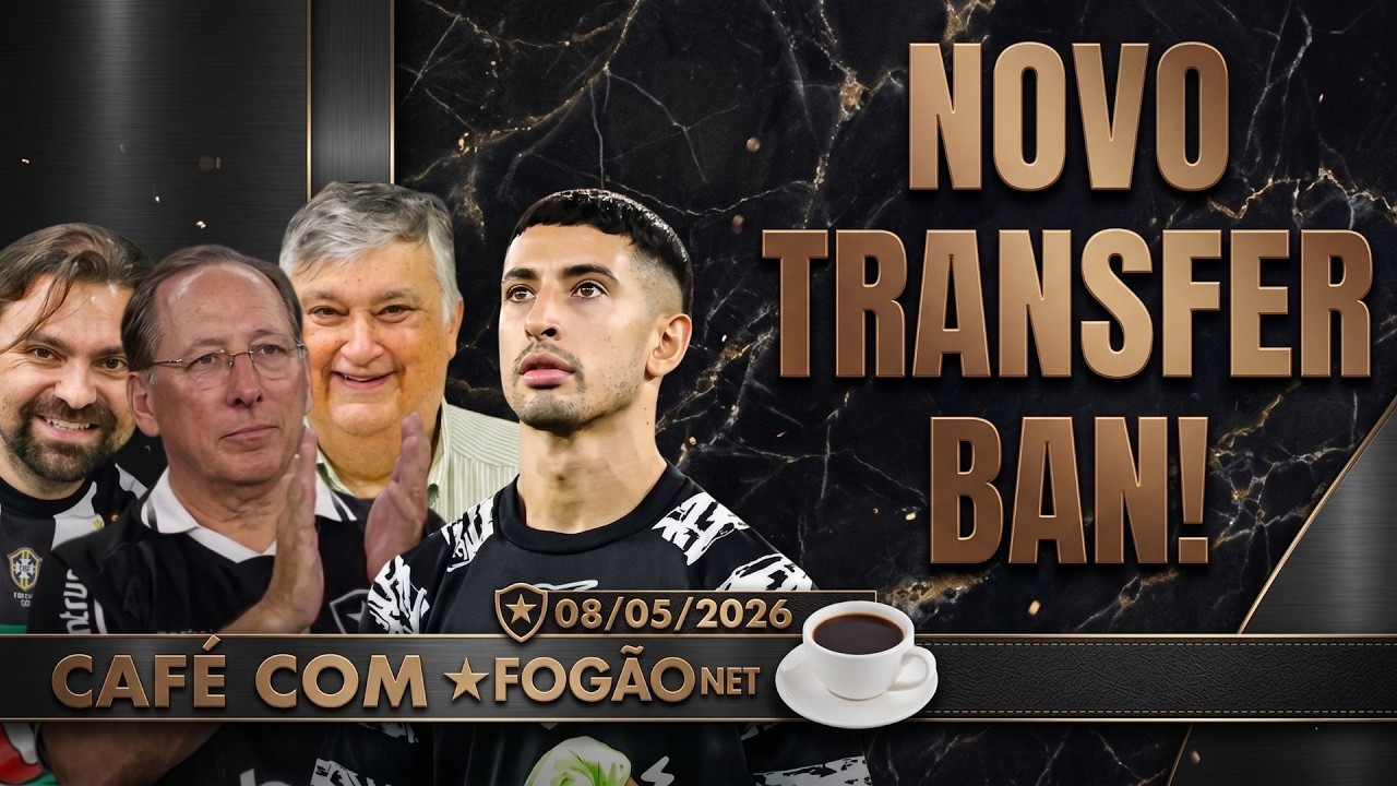LIVE CAFÉ COM FOGÃONET | Botafogo pedirá reconsideração de transfer ban; clube paga salários
