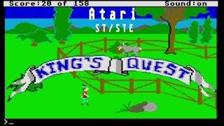 King's Quest : Quest for the Crown - Atari ST (1987)