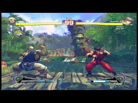 Super Street Fighter 4 - EKS (Guy) vs. Nex09 (Gouken)