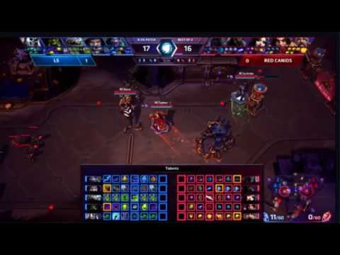 Heroes of the storm L5 vs Red Canids