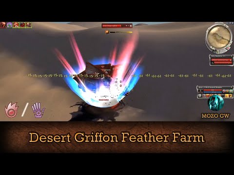 Desert Griffon Feather Farm, Shockwave - Guild Wars Elementalist Farm E/Me, HM