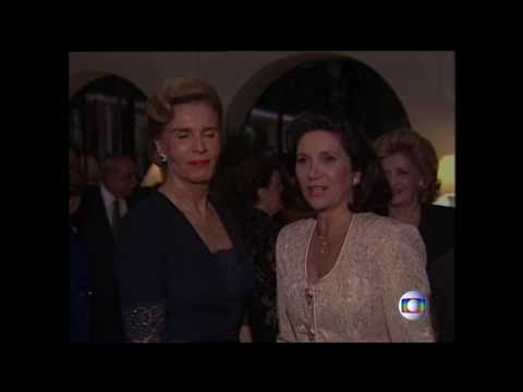 Jantar na casa do Roberto Marinho