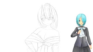 【Vtuber用新モデル】立ち絵作成の作業配信
