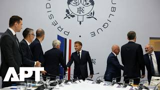 French Party Leaders Meet Macron Over Ukraine, Middle East Conflict and Rising Fuel Prices | APT