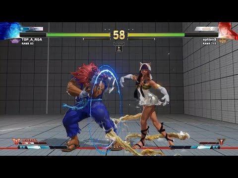 SFVAE - Tokido (Akuma) vs. Sako (Menat) Part 1 *Apr 2018