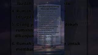 Download lagu inilah, ciri rumah yang sering didatangi malaikat #shortsislami #malaikat #rumah #islami mp3