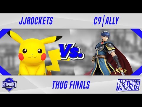 BTT #6 THUG FINALS - JJROCKETS (Pikachu) vs C9 | Ally (Marth)