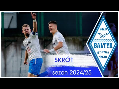 Bałtyk Gdynia - Czarni Pruszcz 3:1 || skrót || 12.10.2024