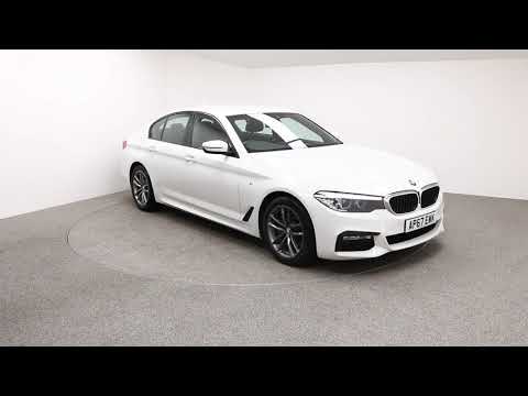 USED BMW 5 SERIES 2.0 520I M SPORT 4d AUTO 181 BHP 2018