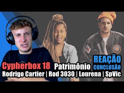 Cypherbox 18 - Rodrigo Cartier | Rod 3030 | Lourena | SpVic - Patrimônio (React) Murilo AsVezes